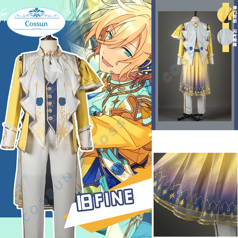 

[Customized] Game Ensemble Stars Old Fine Tenshouin Eichi Cosplay Costume Cute Anime Clothing Halloween Party Uniforms