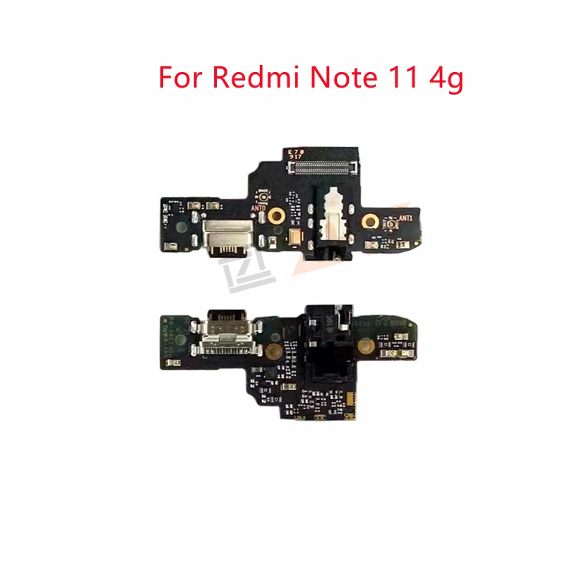 Для Xiaomi Redmi Note 114g USB зарядное устройство разъем гибкий кабель USB зарядная док-станция печатная плата гибкий кабель аудио разъем запасные части