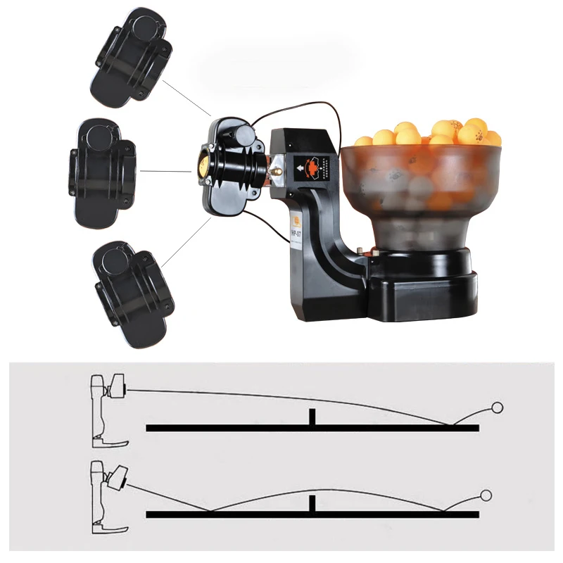 LOKI HP-07 Робот для настольного тенниса Автоматический робот пинг-понга Мяч-машина