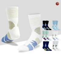 professional basketball sock outdoor sport cycling stretch fabric breathable towel bottom socks sweat absorbent compression sock