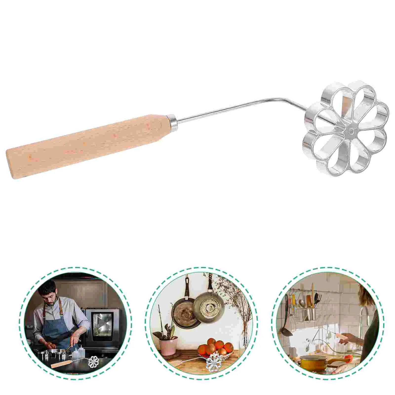 

Mold Rosette Cookie Iron Molds Timbale Waffle Set Maker Frying Fried Handle Swedish De Para Kitchen Vientobuñuelos Pastry
