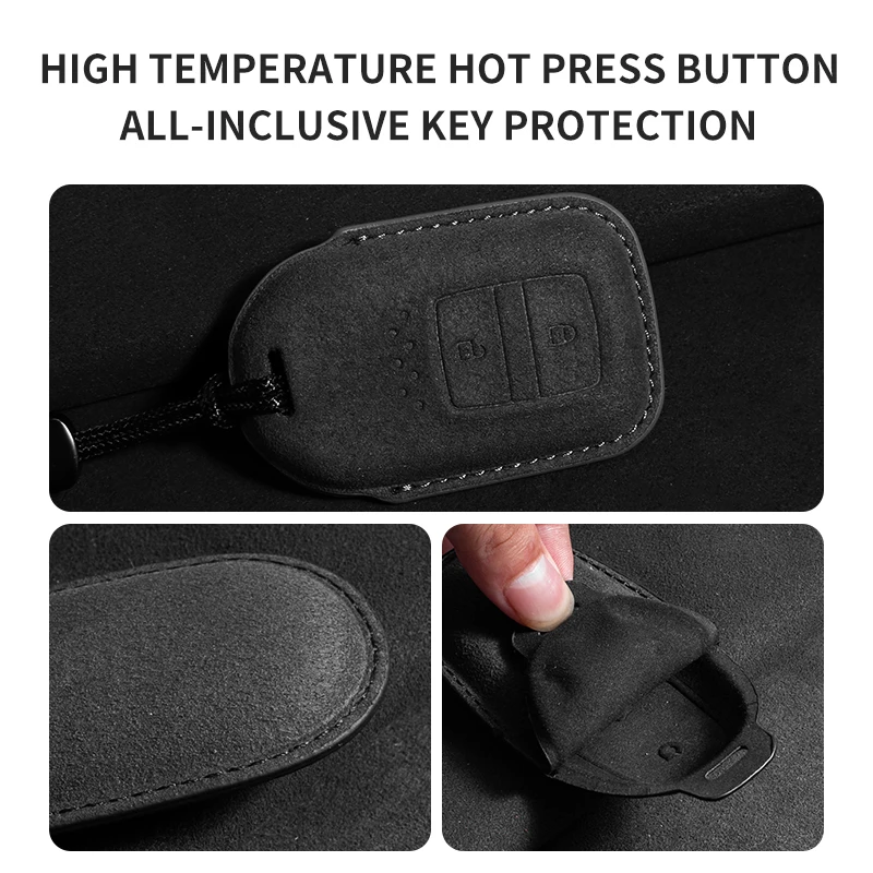 Чехол для автомобильного ключа подходит Honda Accord CRV CR-V Civic HR-V HRV Jazz BRV BR-V City Odyssey XR-V