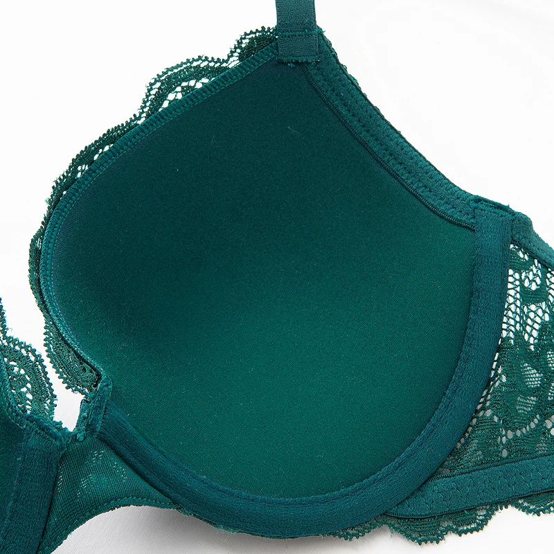 Wingslove Underwire Push Up Bra Flora Padded Lace Brallett Plus Size 32 34 36 38 A B C D DD DDD Cup