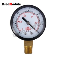 vacuum manometer mini dial dual scale dial gauge 14 npt 30hg0ps vacuum pressure meter 2 dial digital display gauge