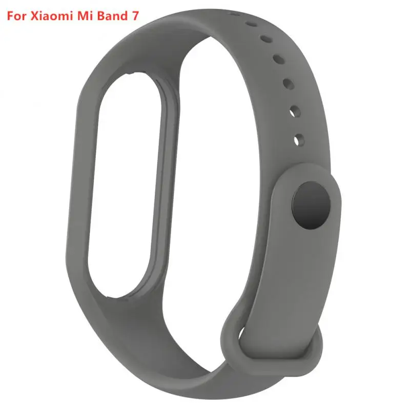 

Ремешок силиконовый для Xiaomi Mi Band 7, сменный Nfc Браслет Для Xiaomi Band 7, ремешок на запястье из ТПУ, 28 цветов