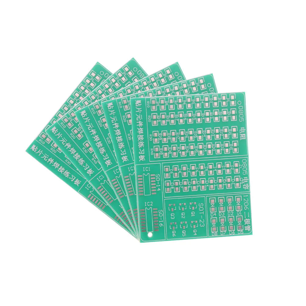 

5PCS Single Sided PCB for 0805 1206 SOT23 50X60MM 53X63MM DIY PCB Board SMD PCB board electronic kit
