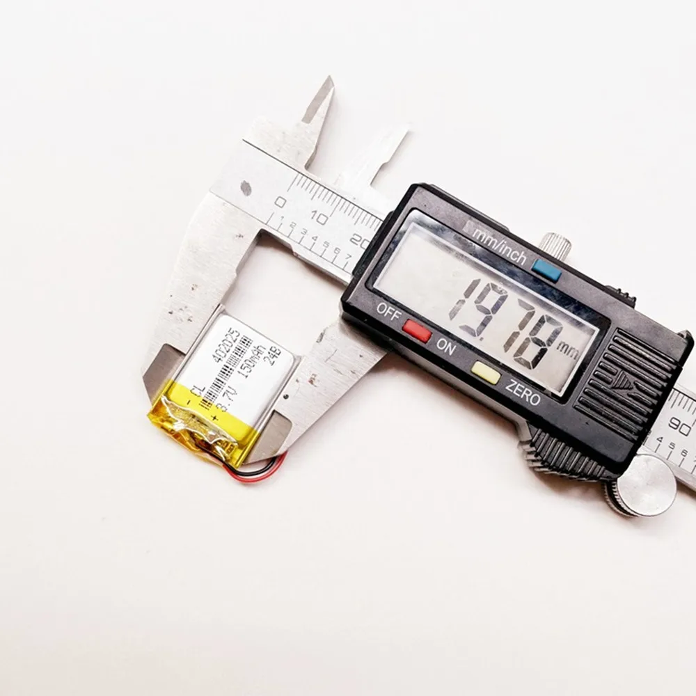 1-10 шт. 3 7 В 150 мАч литий-полимерный аккумулятор 402025 382024 Для Sony mw1 Ployer P319 aigo E5808 MP3