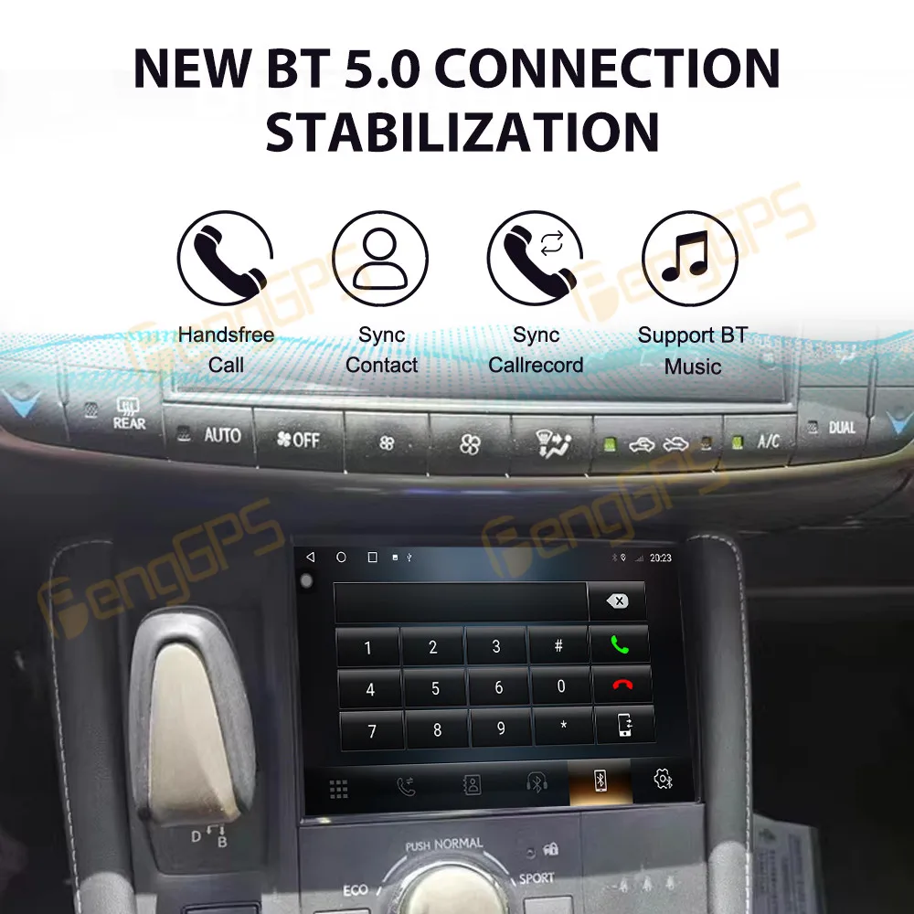 Автомобильный радиоприемник для Lexus CT200 CT200H CT 2012 - 2020 Android 2Din стереоприемник