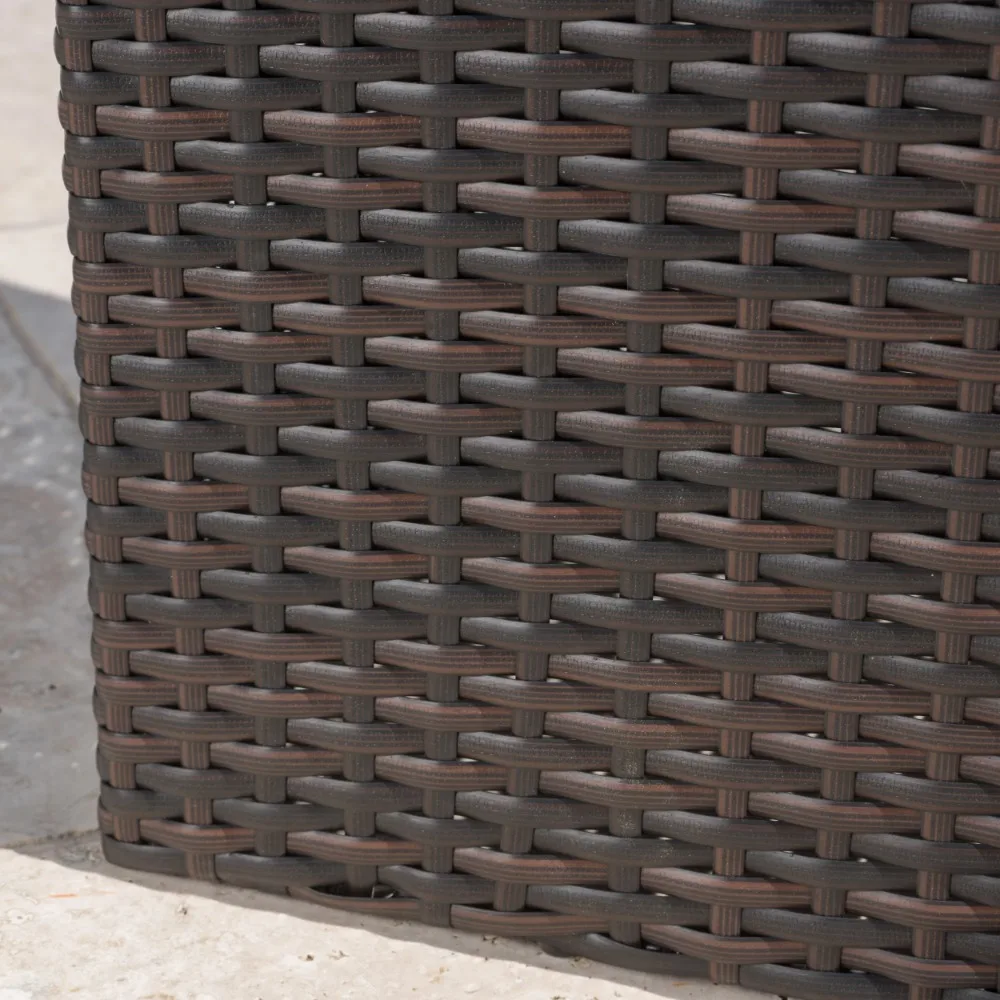 Горшки для растений плетеные цветочные горшки большой коричневый женский набор