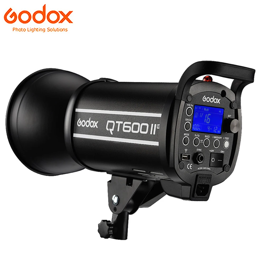 Беспроводная система Godox QT600II Pro 600WS HSS 1/8000s QT600IIM 110 В/220 В 2 4G