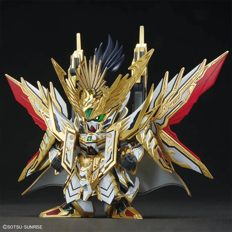 Фото Конструктор Bandai SDW Heroes SD Gundam Aerial Daishogun Musha Superior Strike Freedom Darkness Dragon: Меха-робот, сборная модель, игрушка №3