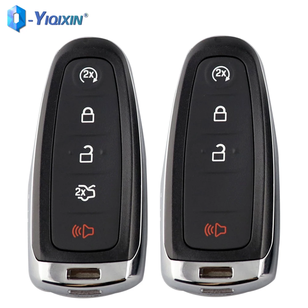 

YIQIXIN 4/5 Button Car Shell Cover Case For Ford Edge Explorer Escape Focus Lincoln MKS Flex Taurus 2011 2012 2013 2014 2015 Fob