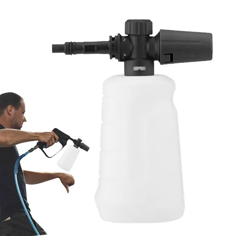 

Foaming Pump Sprayer Car Washing Foam Sprayer 24.6OZ Pressure Bottle MultiFunction Sprayer For Home Garden Car Detailing Washing