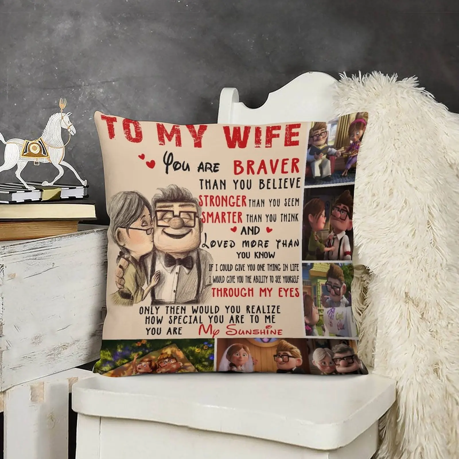 Карл и Элли для моей жены вы браете больше энергии чем считаете стеганое одеяло