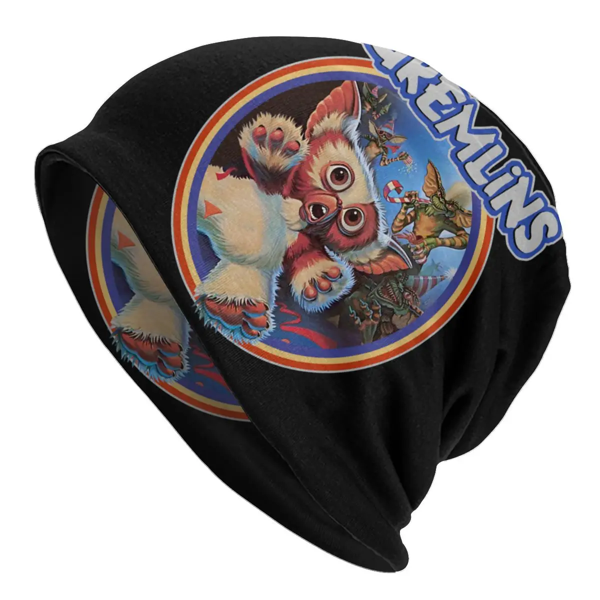 

Gremlins 84 Beanies Caps Unisex Fashion Winter Warm Knitting Hat Adult Gizmo 80s Movie Mogwai Monster Retro Sci Fi Bonnet Hats