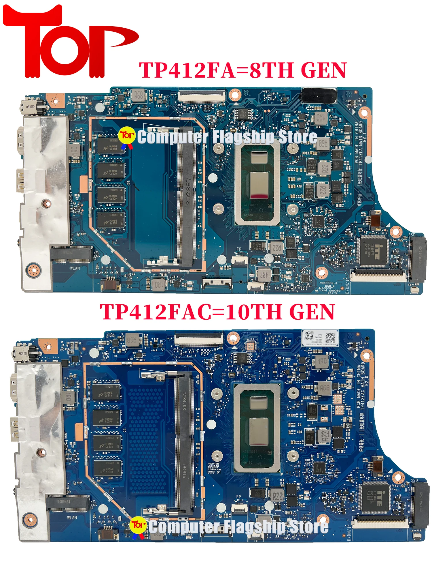 Рисунок 3 - Материнская плата KEFU TP412FAC
