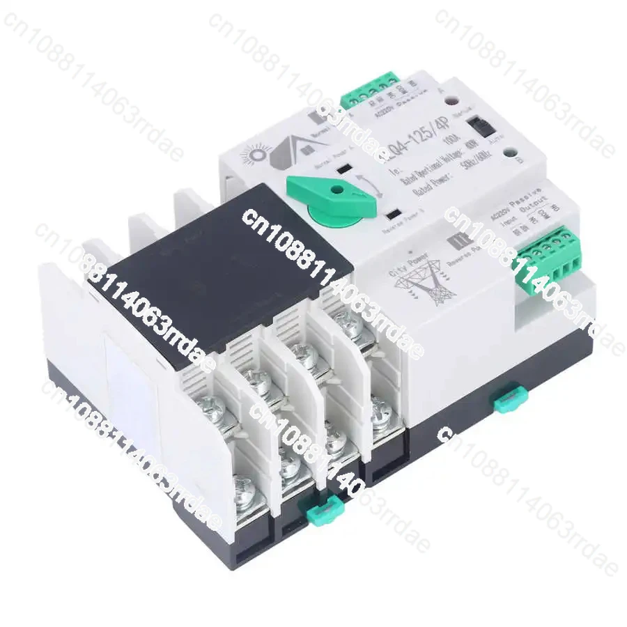 NLQ4-125/4P двойной мощности автоматический резервный переключатель тип рейки дизайн