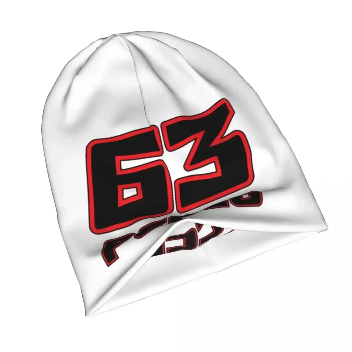 Pecco Bagnaia 63 2022 теплая вязаная шапка в стиле хип-хоп осенне-зимняя уличная шапки для