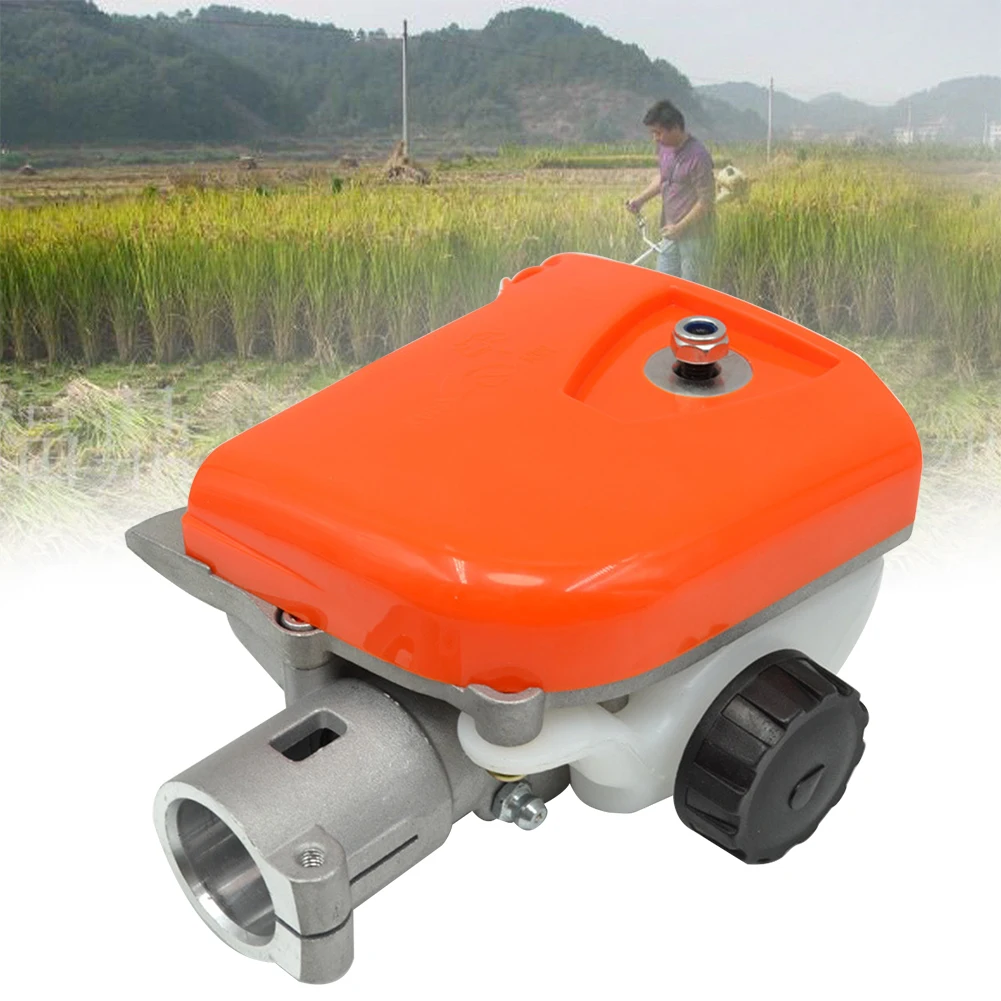 

4 Spline Forestry Easy Install Agricultural Practical High Hardness Chainsaw Part Gearbox Sturdy Aluminum Replacement Durable