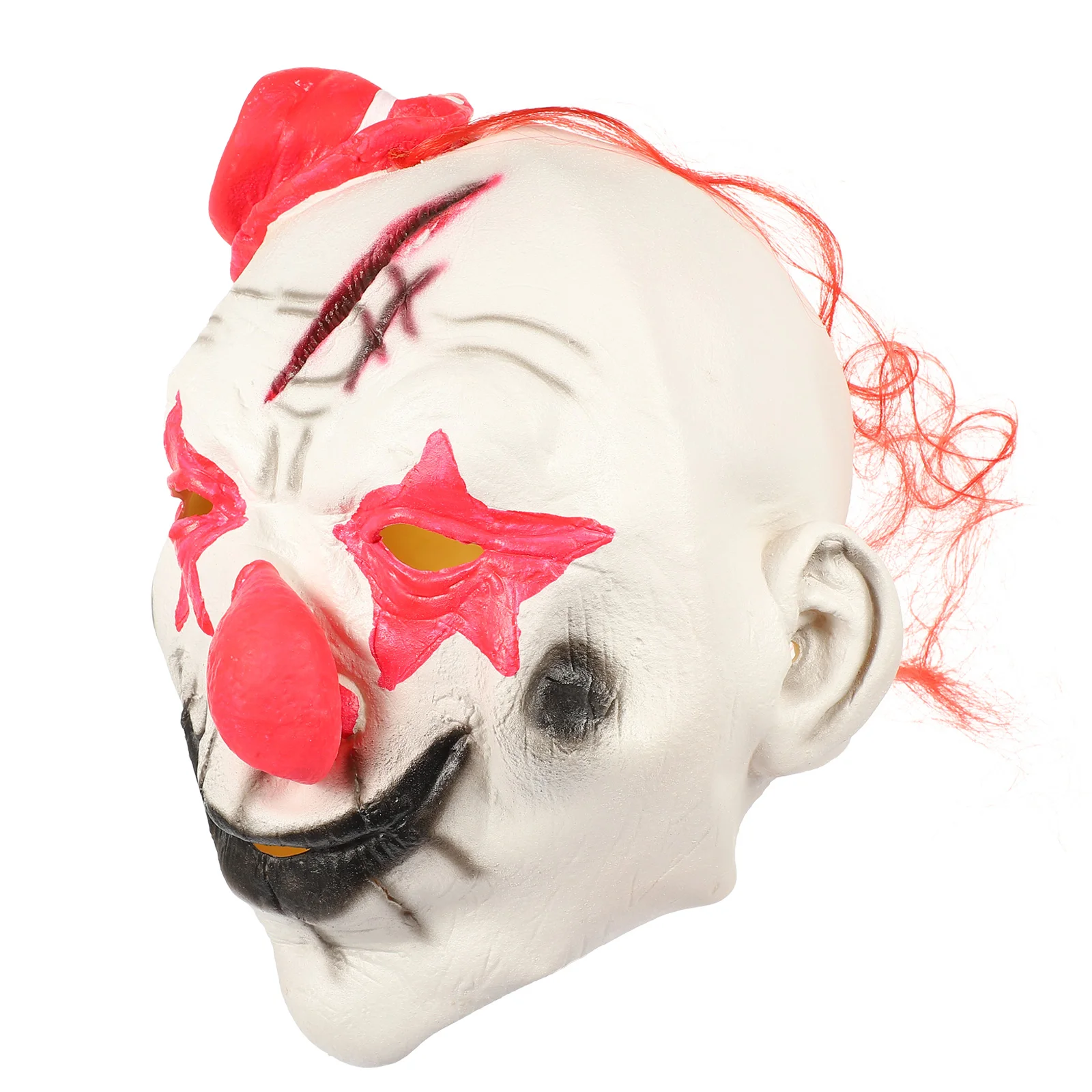 

Halloween Clown Mask Latex Scary Dress Up Costume Prop Cosplay Face Role Outfits