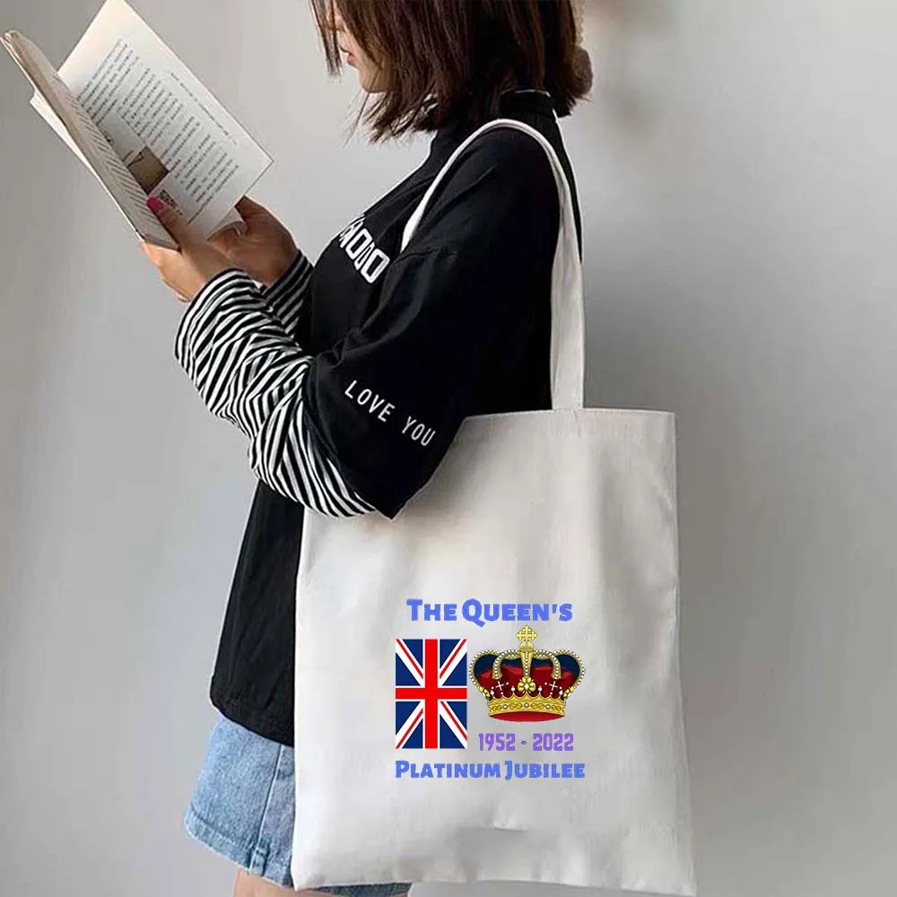 Женская Холщовая Сумка-тоут из хлопка с флагом Англии