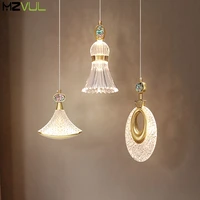 nordic creative crystal chandelier modern living room bedroom bedside pendant lights shop dining room decorative hanging lamp