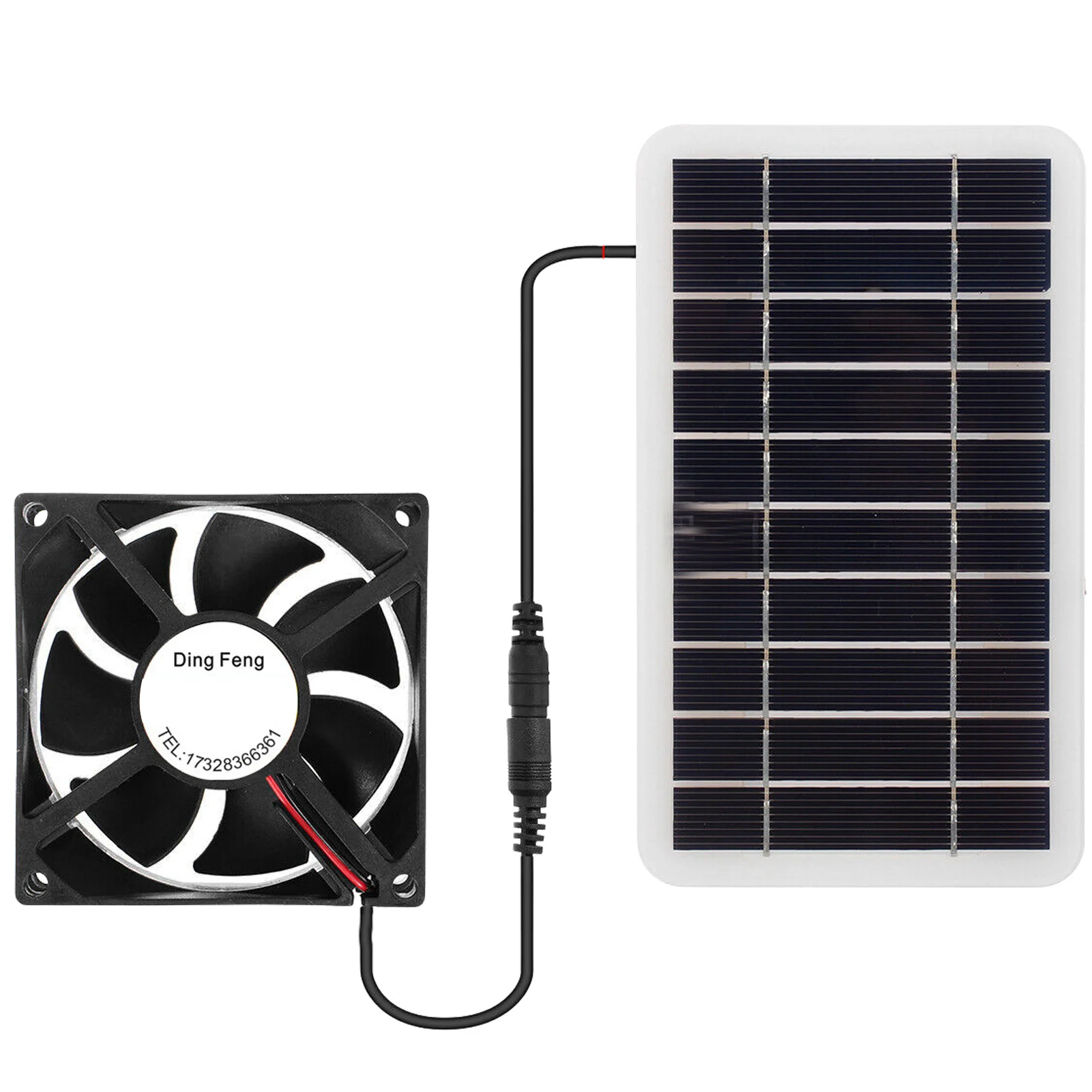 

Solar Panel Powered Fan Roof Vent Fan With 30W Solar Panel Waterproof Outdoor Portable Ventilator Exhaust Fan For Chicken Coops