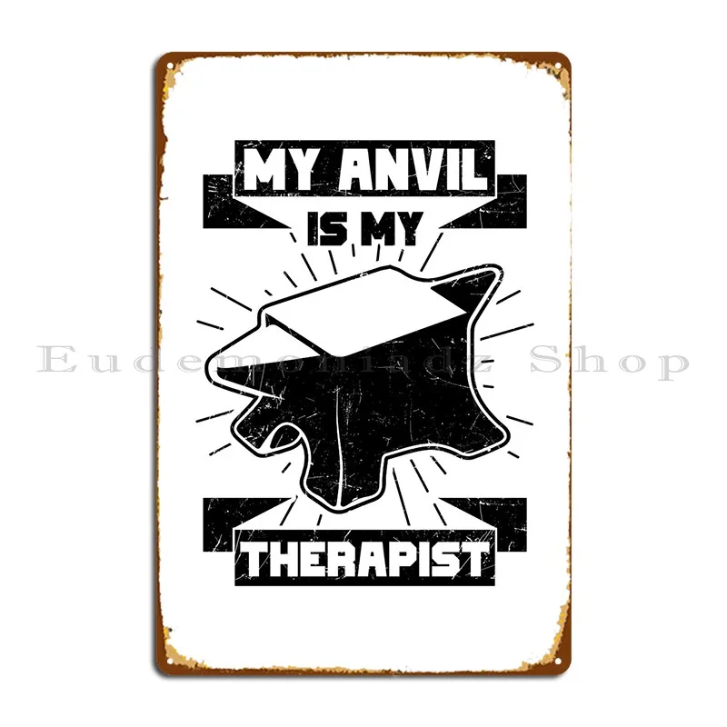 

Funny Blacksmith Gift Idea Metal Plaque Party Cinema Cinema Design Party Plates Tin Sign Poster