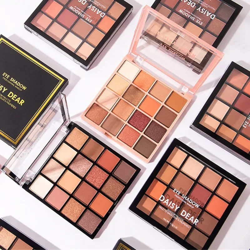 

NEW2023 Eyeshadow Palette Makeup Set Diamond Glitter Metallic 16 Color Creamy Pigmented Professional Mini Eye Shadow Cosmetics