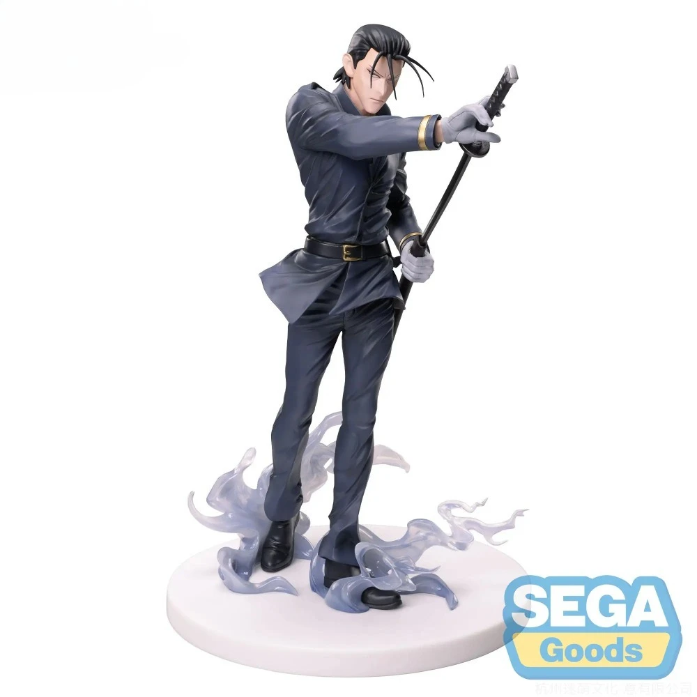 Фото В наличии SEGA, оригинальная аниме Rurouni Kenshin Saitou Hajime Luminasta, 21 см, коллекционная модель, игрушечные фигурки, подарок на день рождения №2