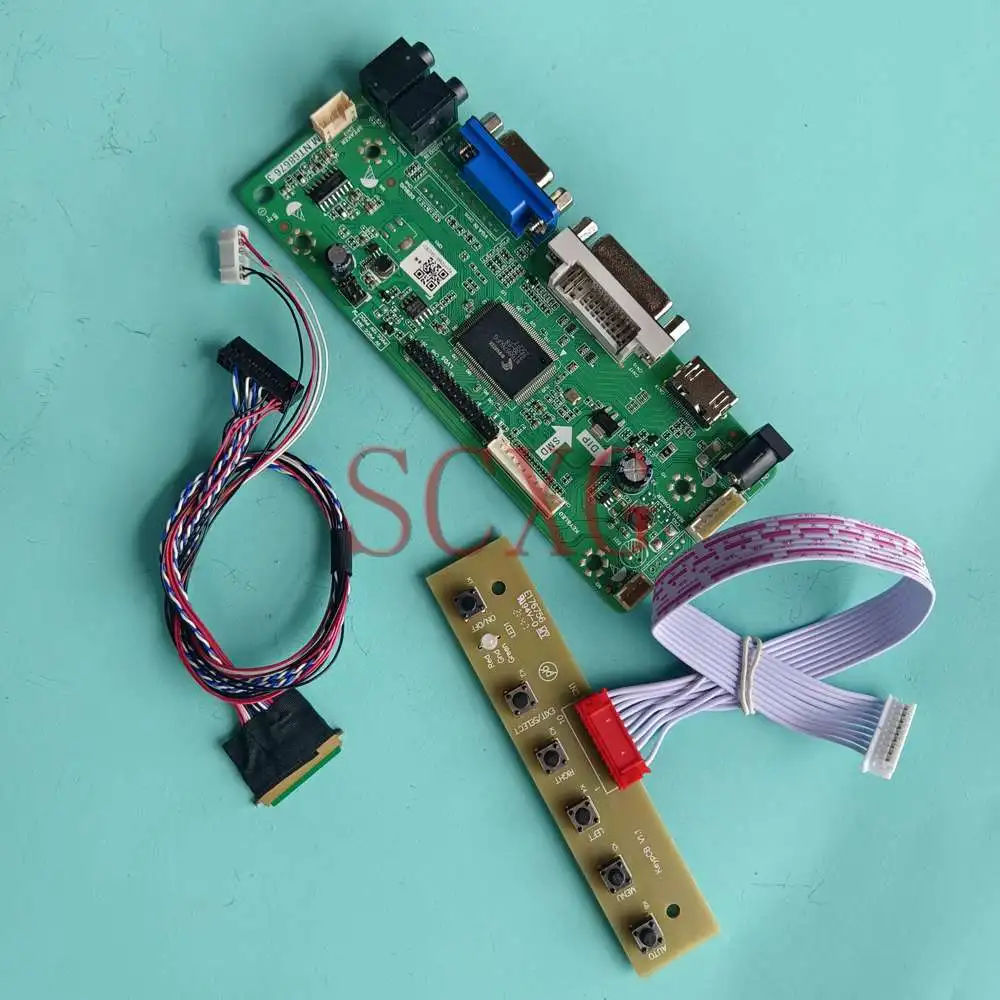 

DIY Kit Fit LP173WD1-TLA1 DVI VGA HDMI-Compatible Laptops Panel 1600*900 60Hz 40 Pin LVDS 17.3" LCD Monitor Controller Board