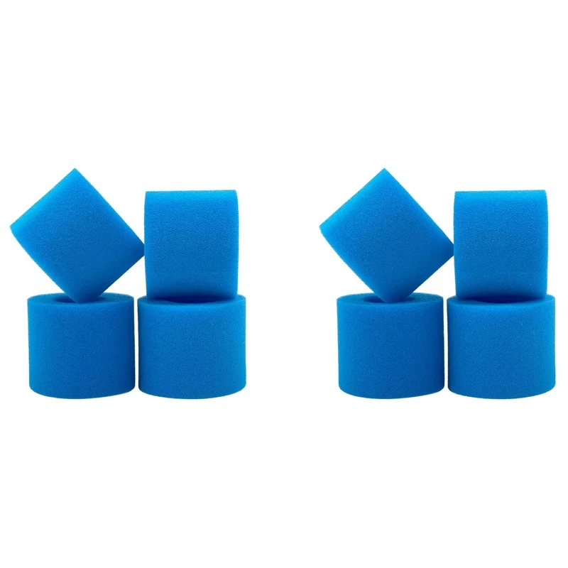 

8X Type VI Sponge Cartridge For Coleman Saluspa For Bestway Spa Filter Saluspa 90352E For Lay-Z Spa Filter Pump
