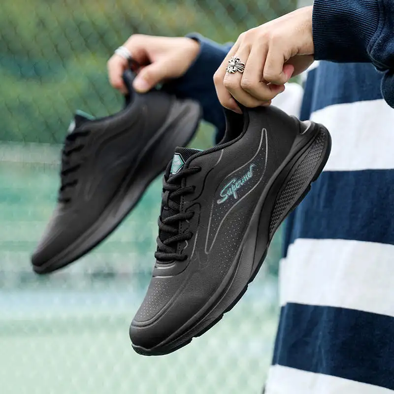

Runers Stylish Men's Shoes Designer High Quality Men's Loafers Aqua Black Male Sneakers Boy Sports Shoes For Men Fishing Tennis