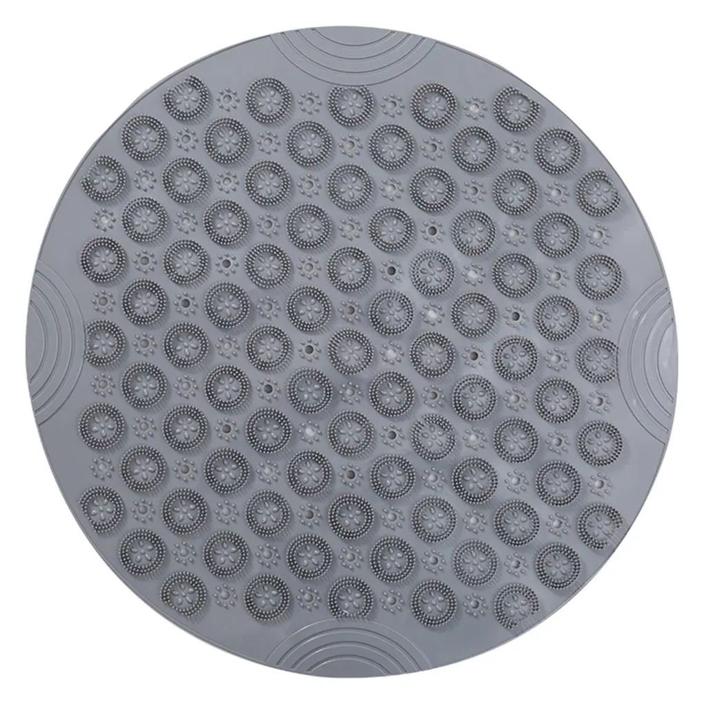 

1 шт., силиконовый нескользящий коврик для душа, 55 см