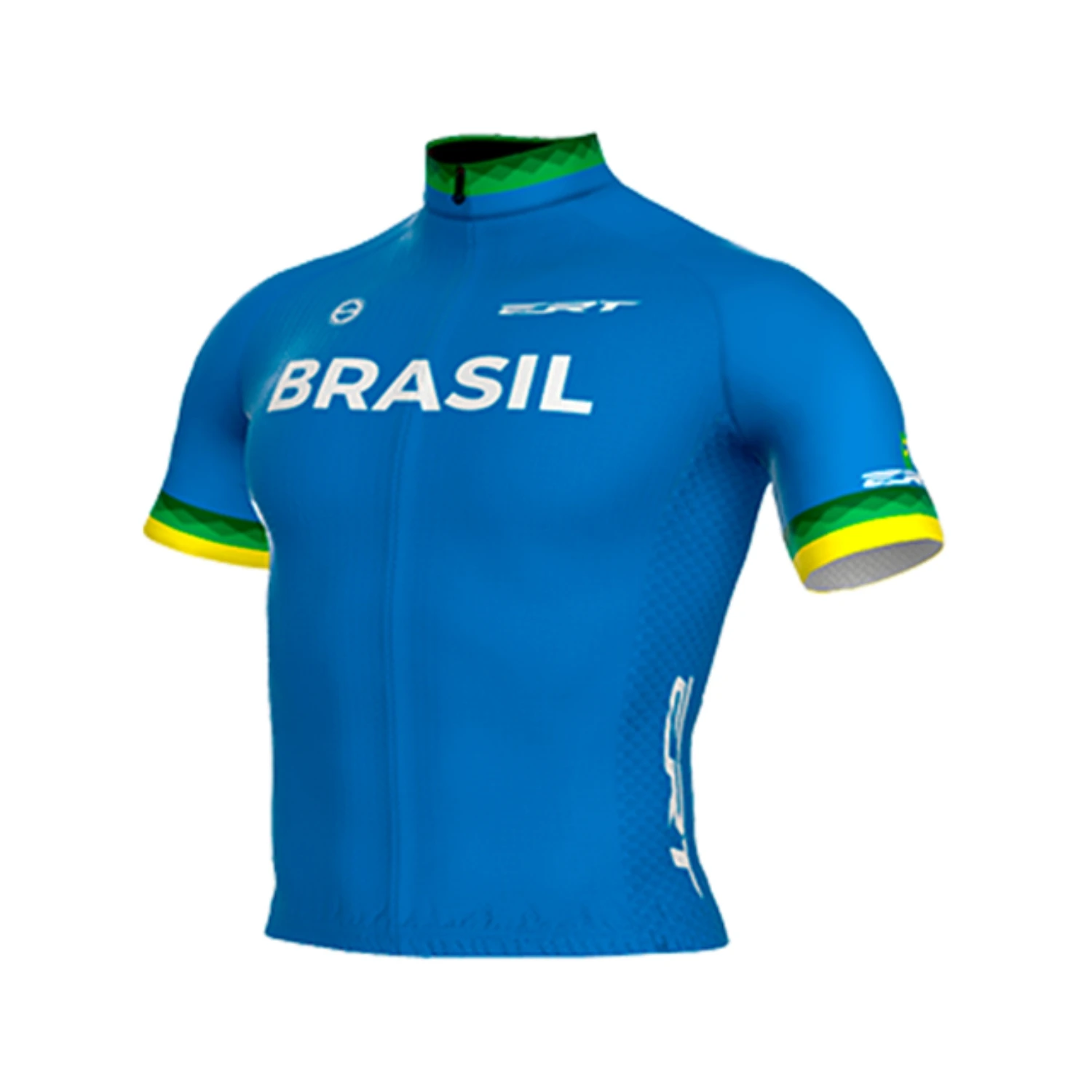 

BRASIL ERT Cycling Jerseys Men's Short Sleeve Maillot Team Pro Clothing Camisa Do Brasil Roupas De Ciclismo Masculino Bike Tops