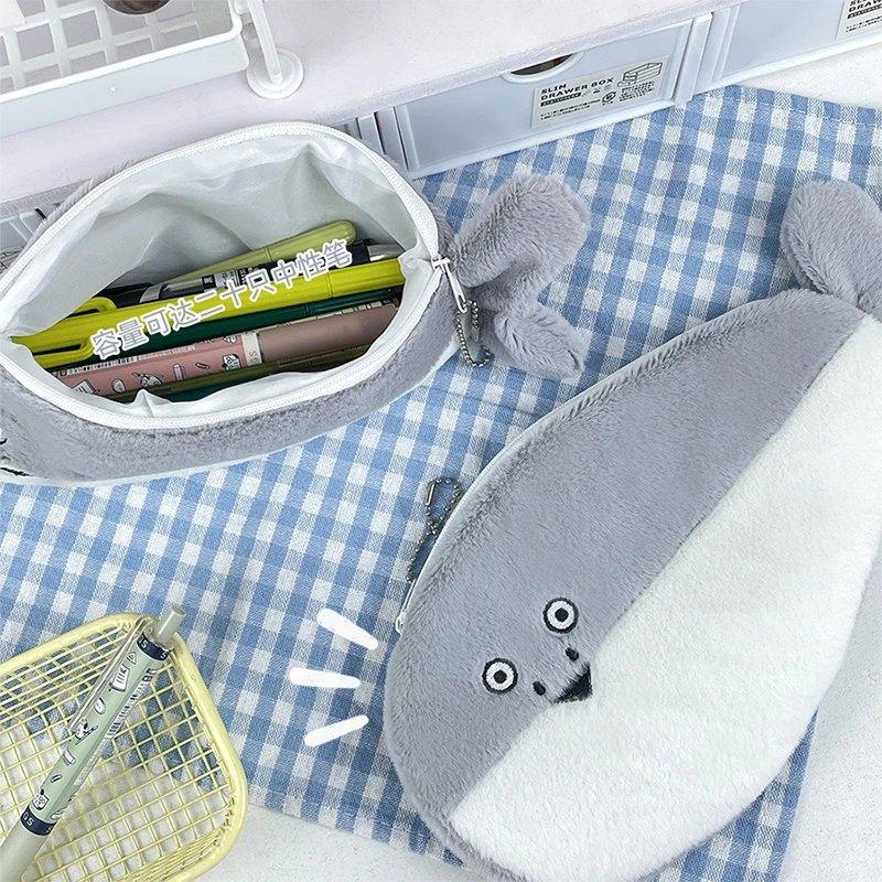 Сабабан в форме черепахи плюшевая сумка для наушников на молнии плюшевый пенал