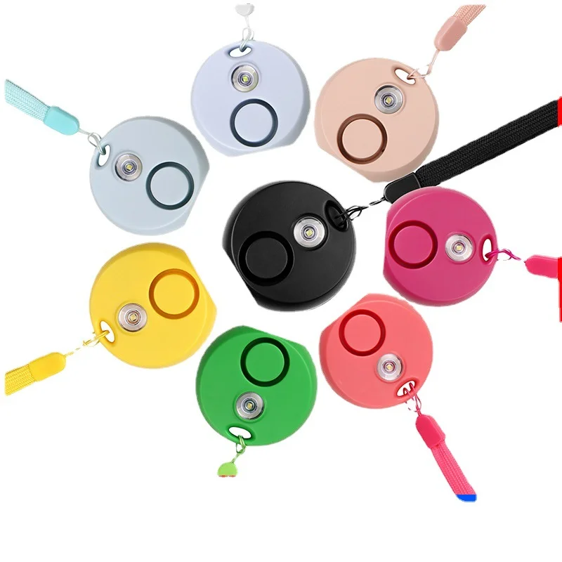

130dB Self Defense Alarm Anti-wolf Girl Women Security Protect Alert Personal Safety Scream Loud Keychain Emergency Alarm