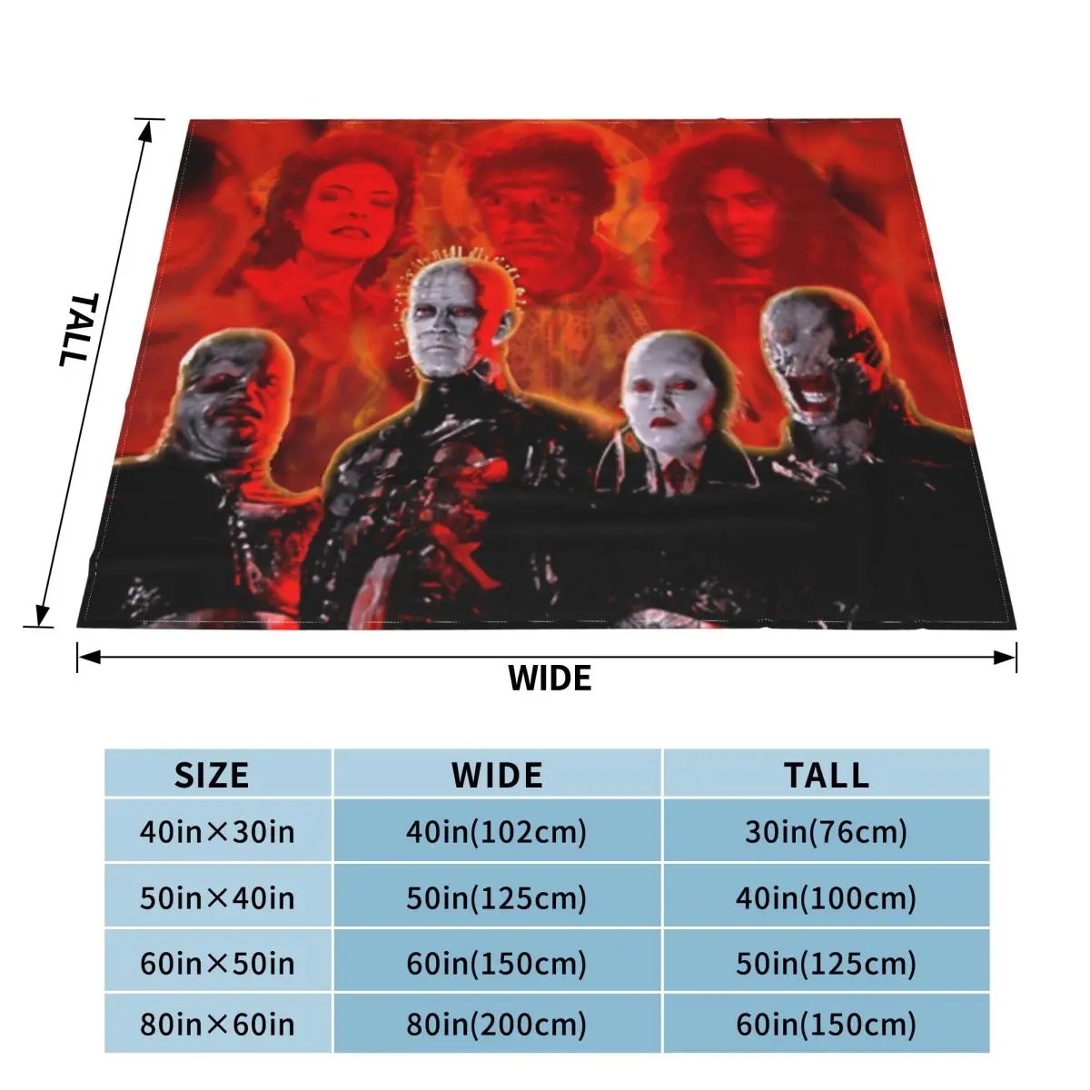 Коробка-головоломка Cenobites Pinhead ультрамягкое одеяло из микрофлиса