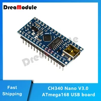 ch340 nano v3 0 atmega168 mini usb uart interface board microcontroller module development board for arduino microcontroller