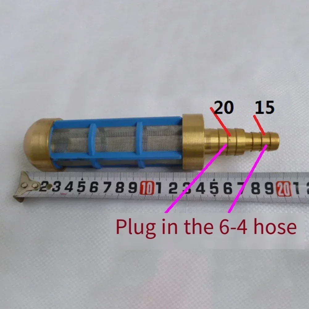 Простая и быстрая установка ситечко из чистой латуни для чистки насосов высокого