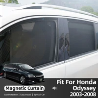 for honda odyssey rb1 rb2 2003 2008 magnetic mesh curtain shield car front car window sun shade uv protect windshield sunshade
