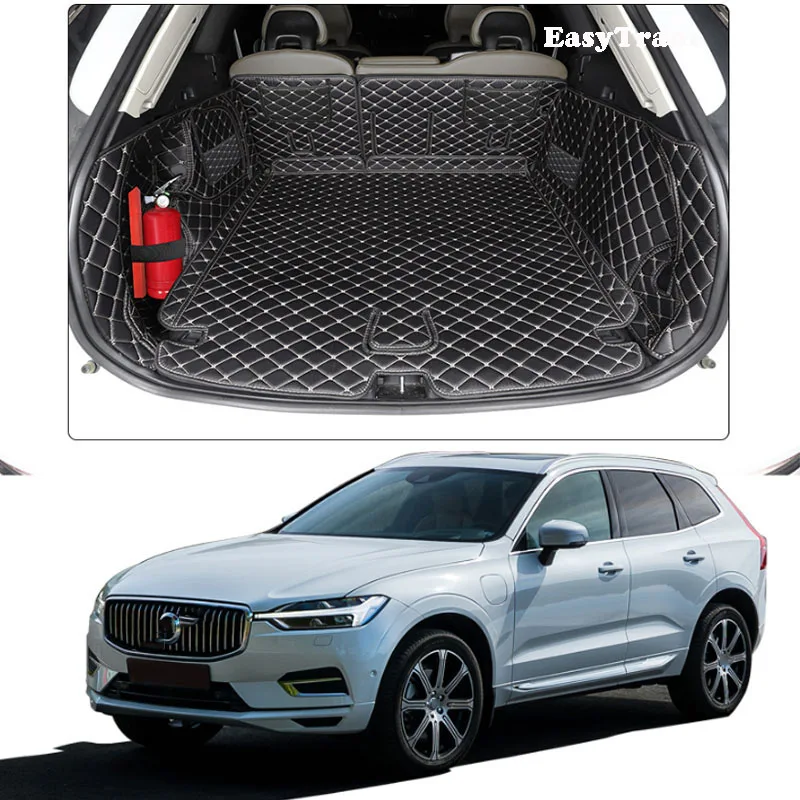 Custom Car Trunk Mat For Volvo XC60 2022 2021 2020 2019 2018 Anti-Dirty Protection Interior Liner Accessories Styling Carpet