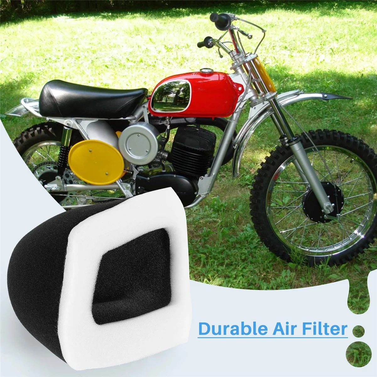 Мотоциклетный воздушный фильтр для DT125R DT125 1988-2007 DT200R 1989-1998 DT230 (art.: 3920c8f84ef2d) - 3920c8f84ef2d