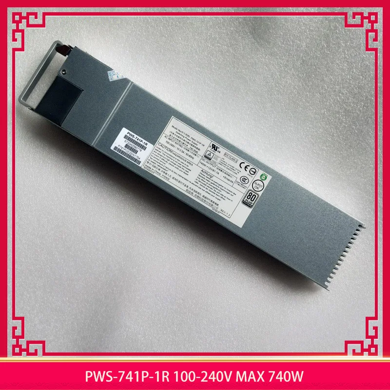 

NEW PWS-741P-1R 100-240V MAX 740W For SUPERMICRO Server Redundant Power Supply Before Shipment Perfect Test