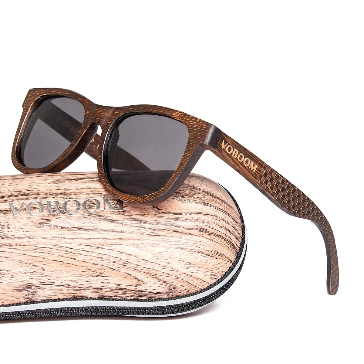 

Солнцезащитные очки Voboom мужские/женские поляризационные, роскошные винтажные солнечные очки в оправе из 100% натурального бамбука, с защитой...