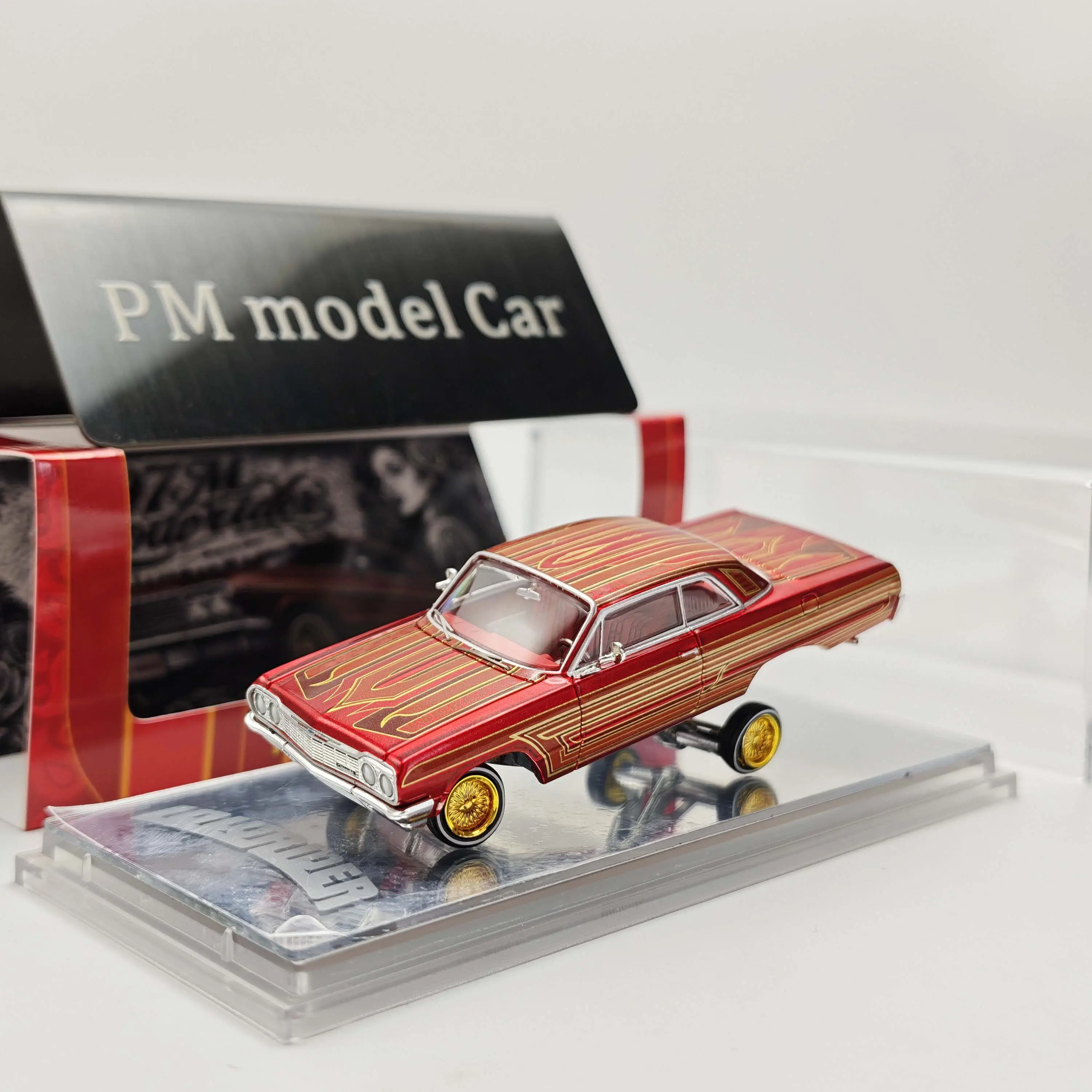 Модель автомобиля 97M 164 1964 Jumping Car Impala LowRider из сплава (art.: 3920dbe7e1276) - 3920dbe7e1276