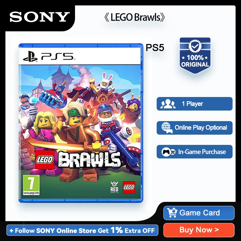 Игровые диски Sony PlayStation 5 LEGO Brawls