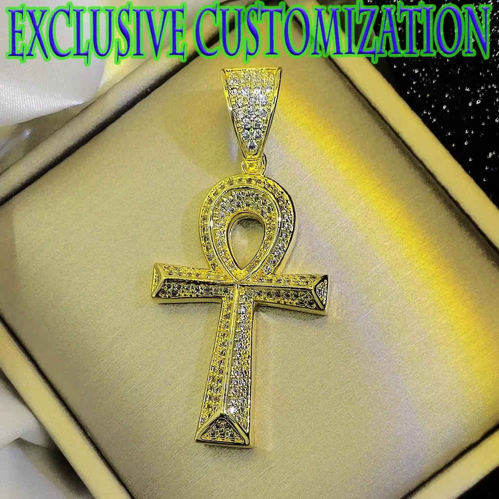 Усовершенствованное декоративное ожерелье в стиле хип-хоп на заказ с модным