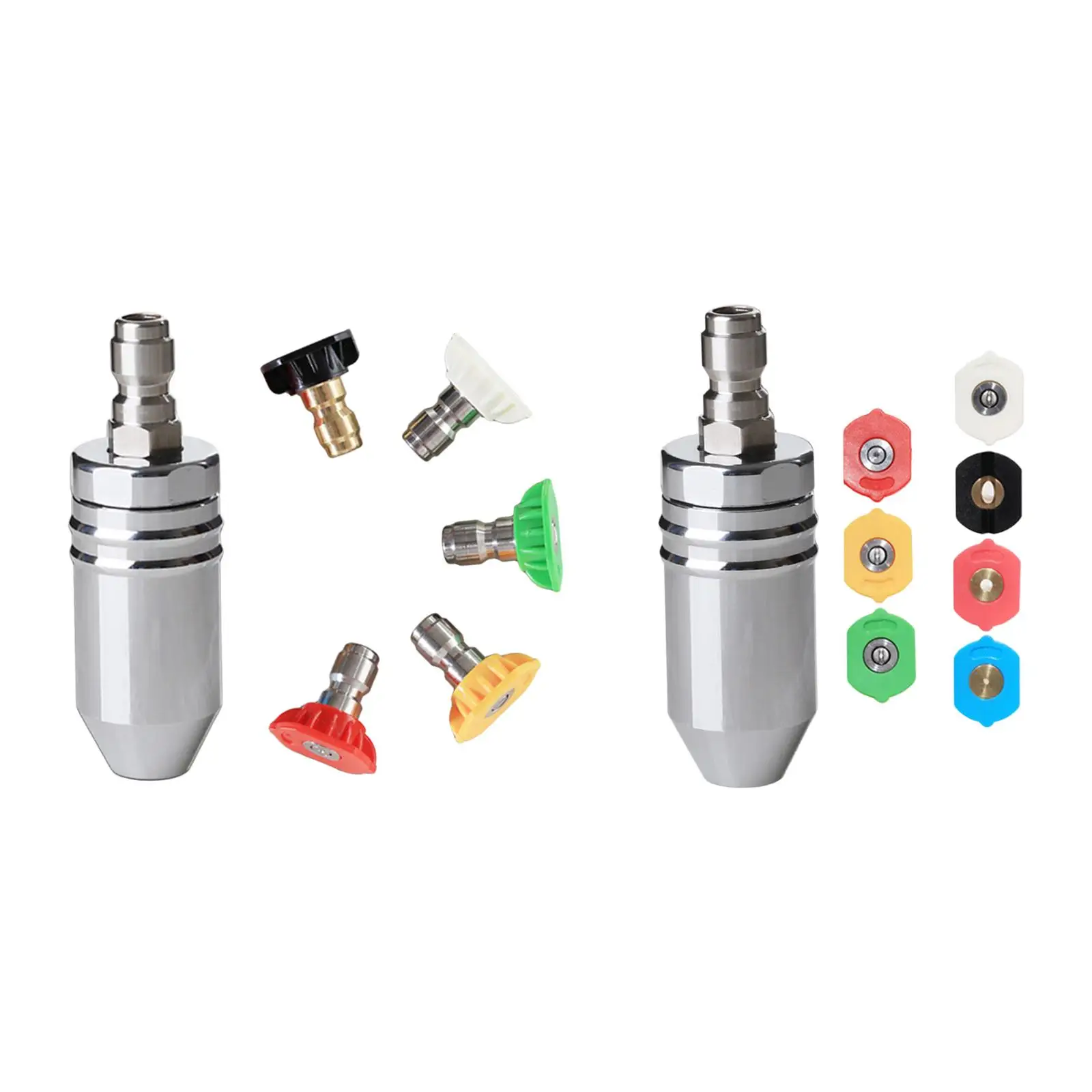 Вращающаяся насадка Насадка для мойки мощности Керамический сердечник 1/4 дюйма