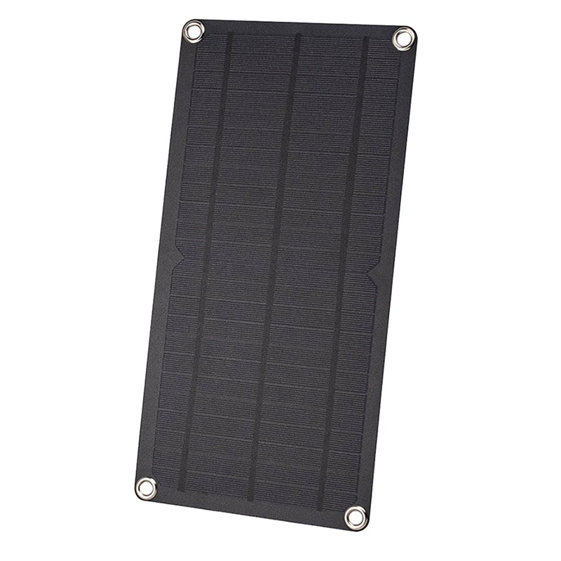 

Solar Panel 10W Dual USB Port Outdoor Monocrystalline Solar Cell Phone Charger For Outdoor Semi-Flexible Solar Panel